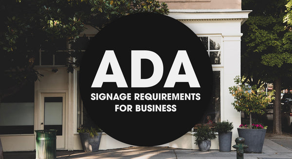 ADA signage requirements for businesses
