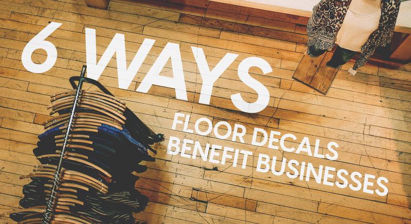 custom floor decals for business