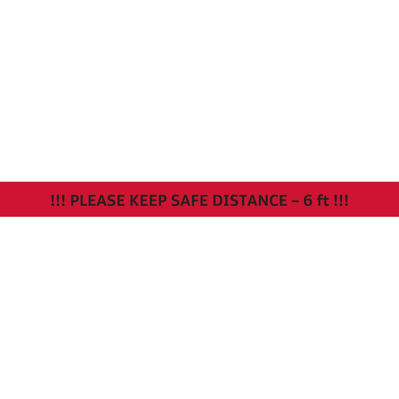 Audi Keep Safe Distance Narrow Strip Sign