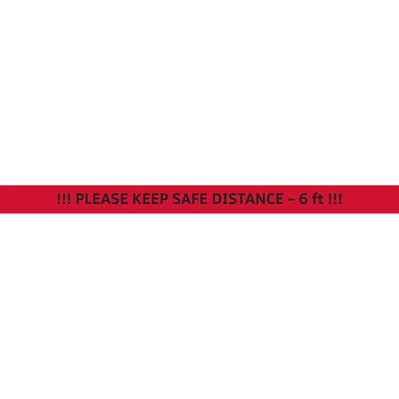 Audi Keep Safe Distance Narrow Strip Sign