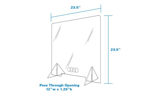 Audi TeamShield Sneeze Guard