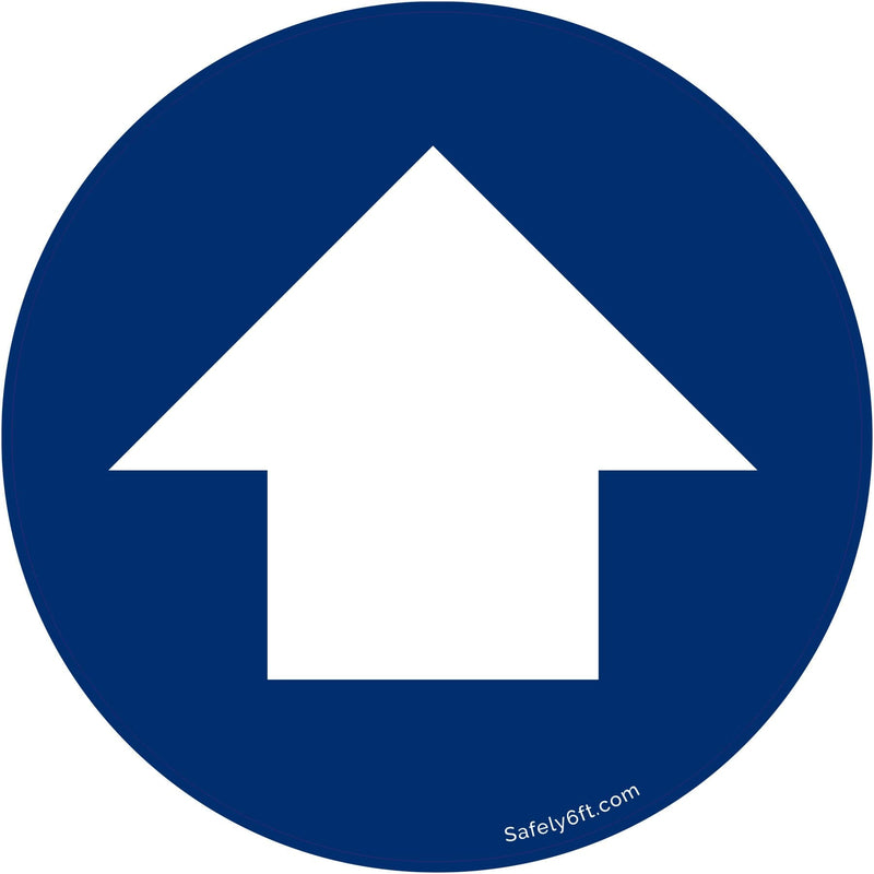Ford One-Way Directional Arrow Floor Sign